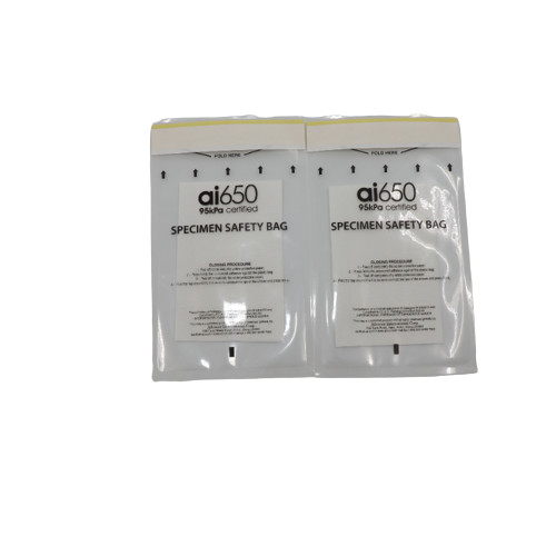 Buy Square Bottom Specimen Collection Bag 95kPa Any Imprinting Available at wholesale prices