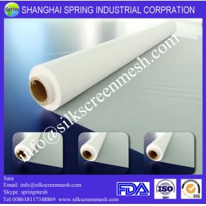 screen printing on polyester mesh 72T white/yellow 100% polyester bolting cloth