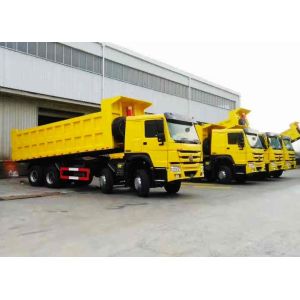 SINOTRUK HOWO 8X4 Dump Truck with 371hp engine 25 cubic meter bucket for