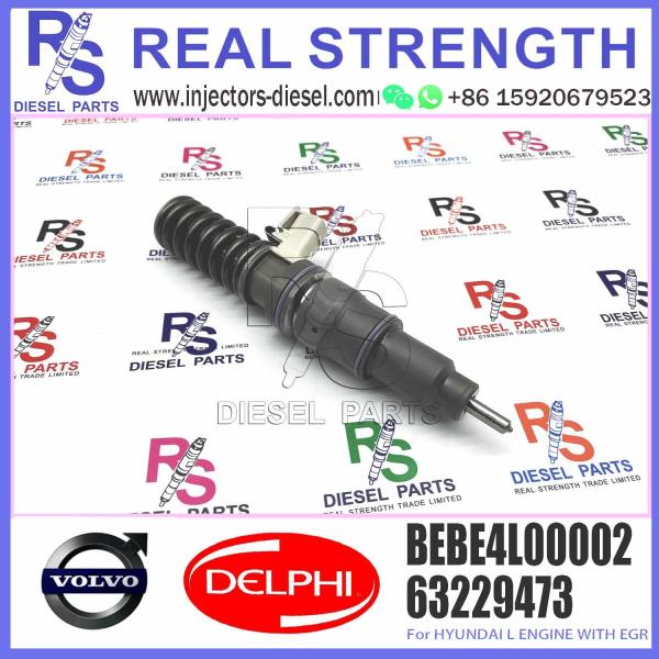 High quality 4 pin nozzle assembly Diesel Electronic Unit Fuel Injector BEBE4L00002 BEBE4L00001 for diesel engine