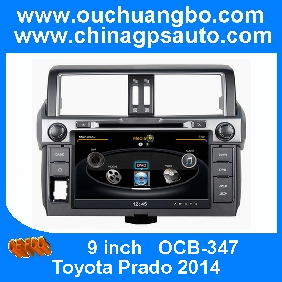 Buy Ouchuangbo audio DVD video player for S100 Toyota Prado 2014 with USB SD AUX factory prie OCB-347 at wholesale prices