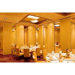 Custom Fireproof Material Sliding Partition Walls For Banquet Hall
