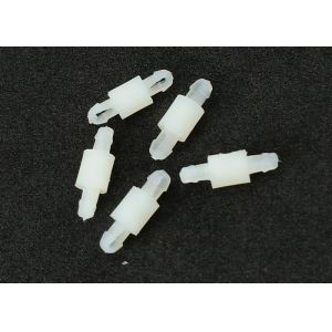 PA66 SPP PCB Standoff Hardware , 4mm - 16 mm White Nylon PCB Spacers