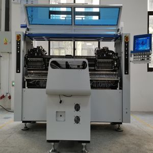 Top SMT Mounting Machine With 180000CPH Speed And 34PCS Heads