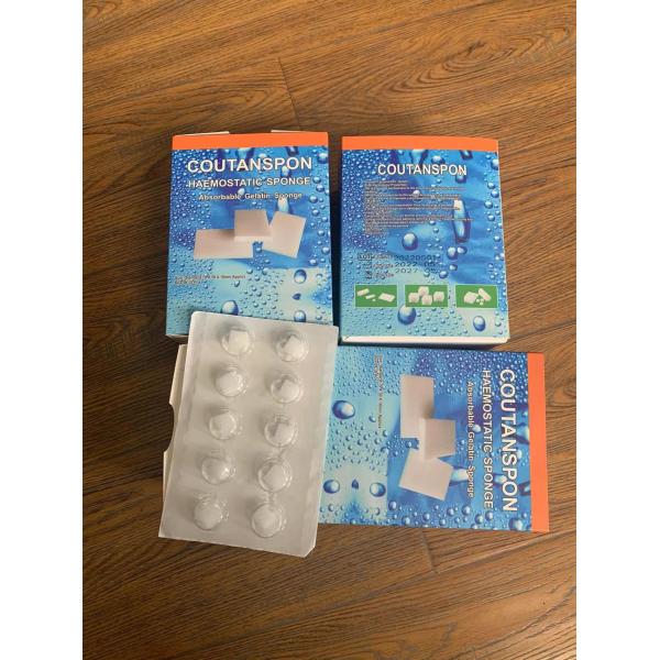 Buy Medical dental hemostatic sponge absorbable gelatin sponge at wholesale prices