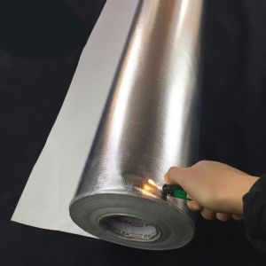 China Insulation Aluminium Foil Cloth With Flame Retardant Properties on sale