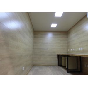 Luxury Prefabricated 20GP Tempered Glass Prefab Office Container