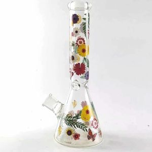 Design Oem Glass Water Pipes 11 Inches Glass Beaker Bongs