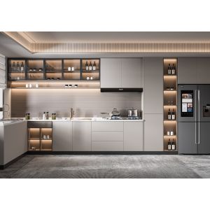 Shaker Style Wooden Cabinets Modern Smart  Modular Rta Kitchen Cabinet