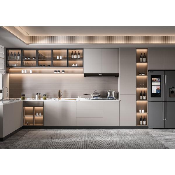 Buy Shaker Style Wooden Cabinets Modern Smart  Modular Rta Kitchen Cabinet at wholesale prices