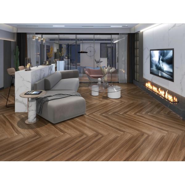 200x1200mm Wooden Porcelain Tiles Silvery Brown for Floor and Wall