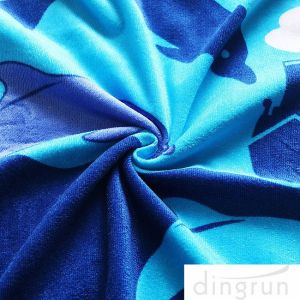 Durable Cartoon Hooded Poncho Towels / Soft Touch Personalised Poncho Towel