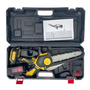 8inch Mini Electric DIY Grade Chainsaw Household Handheld Lithium Woodworking