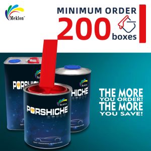 Low VOC Scratch Resistant Red Car Spray Paint