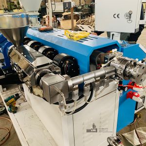 Sinohs Two-color straw extruder/ Two-color straw Production Line