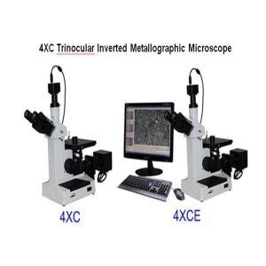 4XC Inverted Metallographic Microscope Trinocular Microscope + Optional Parts
