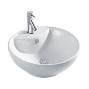 China Bathroom Round Bowl Sinks Sanitary Ware Countertop Ceramic Sinks Art Basin Hand wash basin on sale