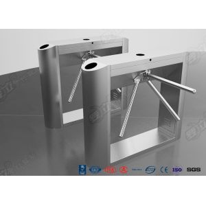 ID / IC Access Control Tripod Turnstile Gate , Standard Automatic Systems