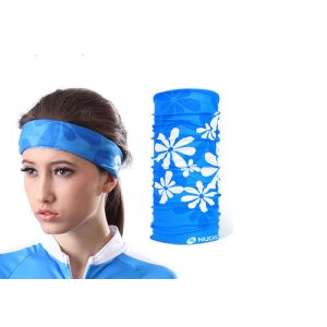 Small Floral Pattern Tube Multifunctional Headwear 25*50 CM