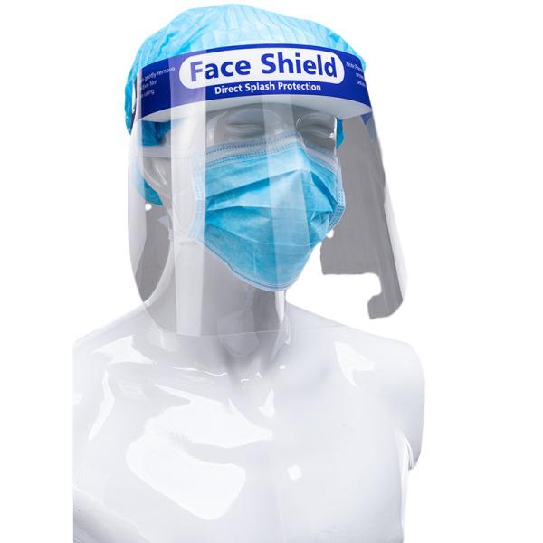 Buy Disposable Fog Resistant Dust Proof Transparent Face Shield at wholesale prices