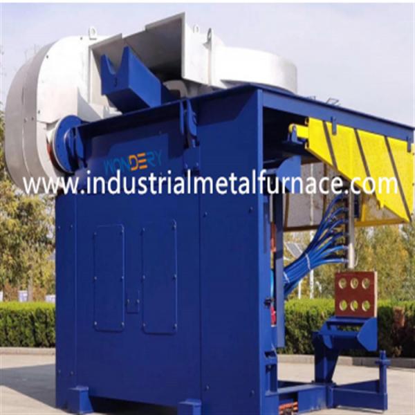 Buy 5T 60Mins Melting Steel Shell Industrial Induction Furnace For Steel Melting 3000KW at wholesale prices