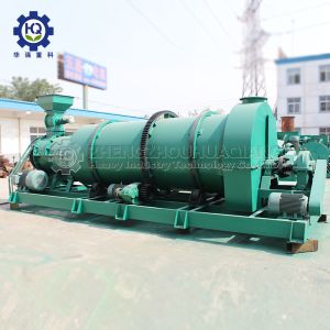 Quality 1-15 Tons Fertilizer Granulator 80KW Round Organic Fertilizer Granulator Machine for sale