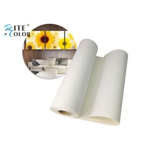Inkjet Polyester Cotton Canvas Roll Pigmented 360gsm Matte Acid Free