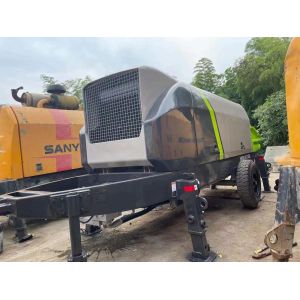 6800x2200x2700mm Used Concrete Trailer Pump Refurbished Shacman Concrete