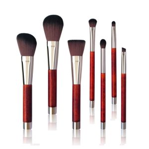 Soft Synthetic Hair Vegan Cosmetic Brush Set , Private Label Makeup Brush Set