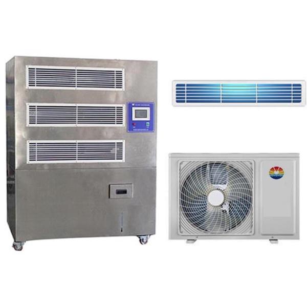 R410A Wine Cellar Air Conditioner Copper Tube Finned Evaporator 45-65%±5% Humidity