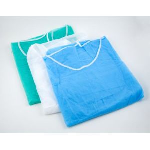 Quality Clinic Plus Size Colorful Hospital Disposable Isolation Cloth Isolation Gowns for sale