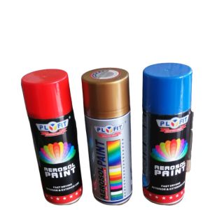 Quality Fast Dry Aerosol 400ml 10oz Acrylic Spray Paint DME Propellan for sale