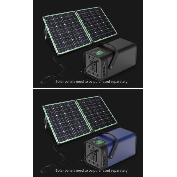 200W Rechargeable Lithium Battery Portable Power Station Mini Solar Power Station