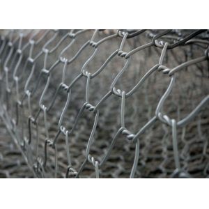 Retaining Stone Gabion Mesh Cage For Erosion Control