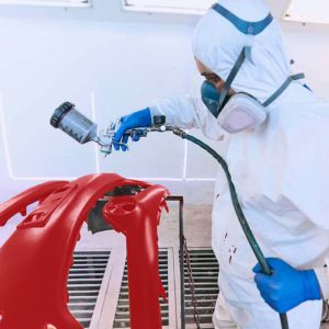 Mazda 41V Soul Red High Quality Car Finished Paint