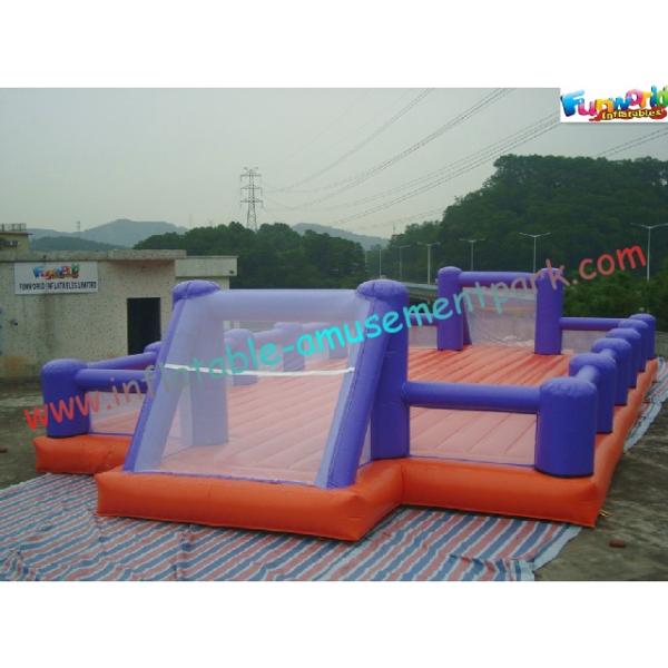 Outdoor Inflatable Sports Games Football / Soccer Court With CE / EN14960