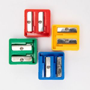 Colorful Double Hole Sharpener