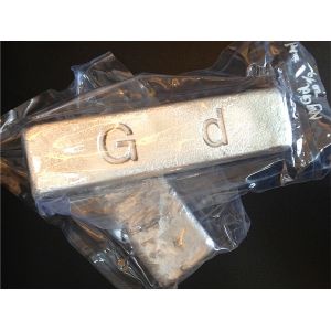 Purity 99.5 Gadolinium Metal Rare Earth Gadolinium Metal For Additive