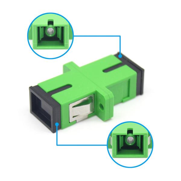 Buy Duplex Waterproof Fiber Optic Connector APC Plastic Material at wholesale prices