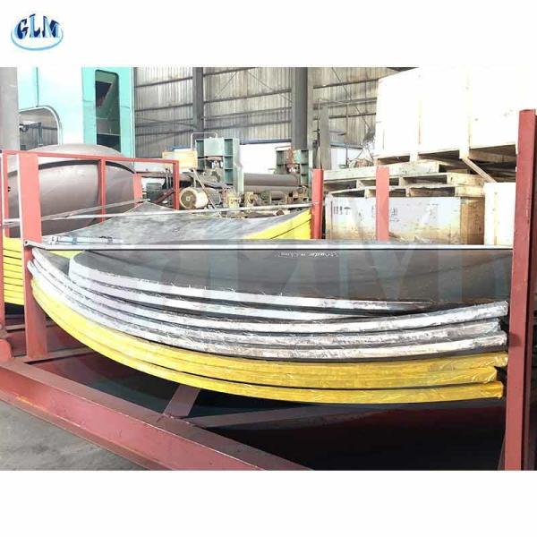 Buy 4000mm LNG LPG Tank Spherical Heads Hot Forming ASME Torispherical Dish End at wholesale prices