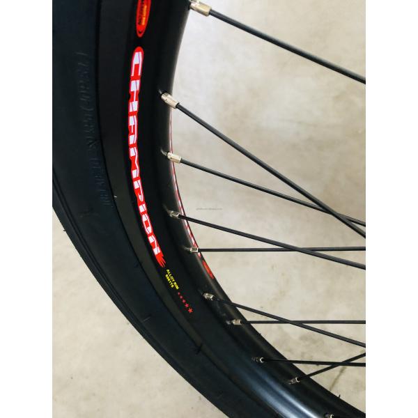 USA Men's 24" 3.0 Fat Tire Aluminum Frame Beach Cruiser Bike with Disc Brake