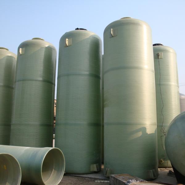 1 Cubic Metre Customization Frp Chemical Tank Corrosion Resistance