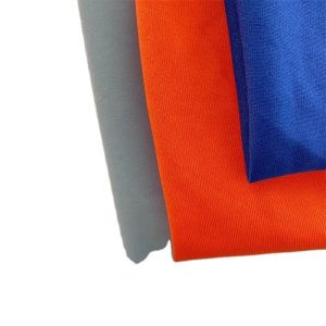Waterproof 100% polyester knitted elastic sportswear tricot single jersey