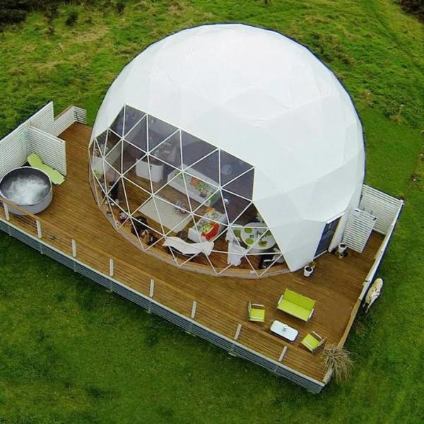 Buy Hotel Inflatable Air Dome Tent Waterproof Camping With Bathroom at wholesale prices