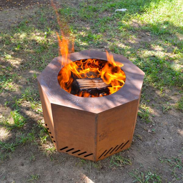 Steel Fire Pit Customized Corten Steel Fire Pit For Garden Outdoor