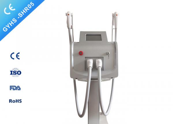 Buy Portable Permanent Shr Laser Hair Removal Machine With Double Handpiece at wholesale prices