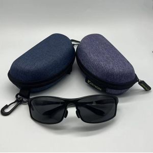 Quality Vogue Leisure Plastic Eva Eyewear Case Hook Snowflake Fabric Eva Eyeglasses Case for sale