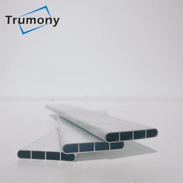 Buy 3003 Extruded Aluminum Radiator Tubing Harmonica Shaped at wholesale prices