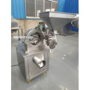 Food Defatted Soybean Grinder Machine Powder Mill Stainless Steel SUS316