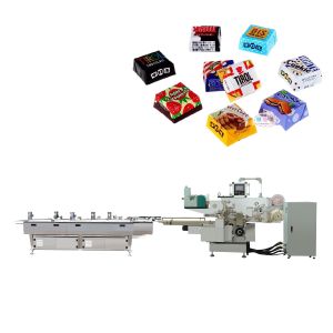 Quality Chocolate Bar Envelop Wrapping Machine For Multi-Purpose Packaging for sale